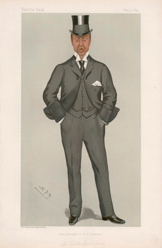 Victor christian william cavendish, 9th duke of devonshire ('statesmen. no. 651.') npg d44750