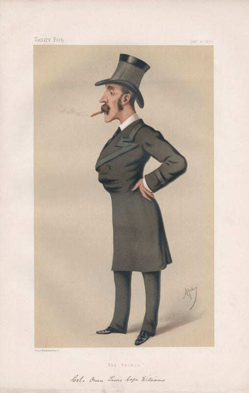 Owen lewis cope williams ('men of the day. no. 171.') npg d43832