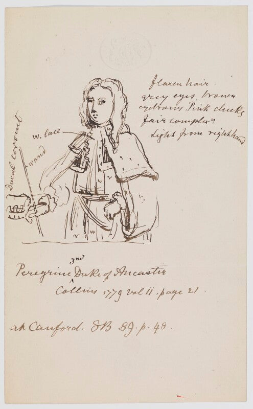 Peregrine bertie, 3rd duke of ancaster npg d454