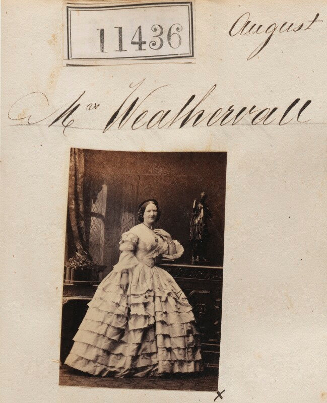 Mrs weatherall npg ax61123