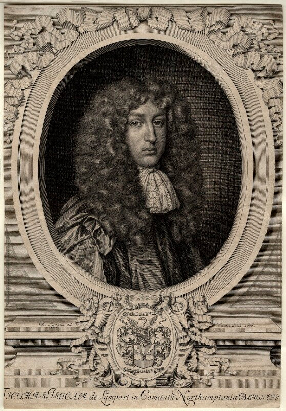 Sir thomas isham, bt npg d11056