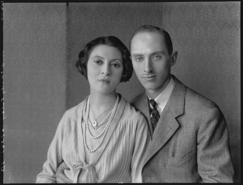 Minoru foley (née greenstone), lady foley; gerald henry foley, 7th baron foley npg x36536