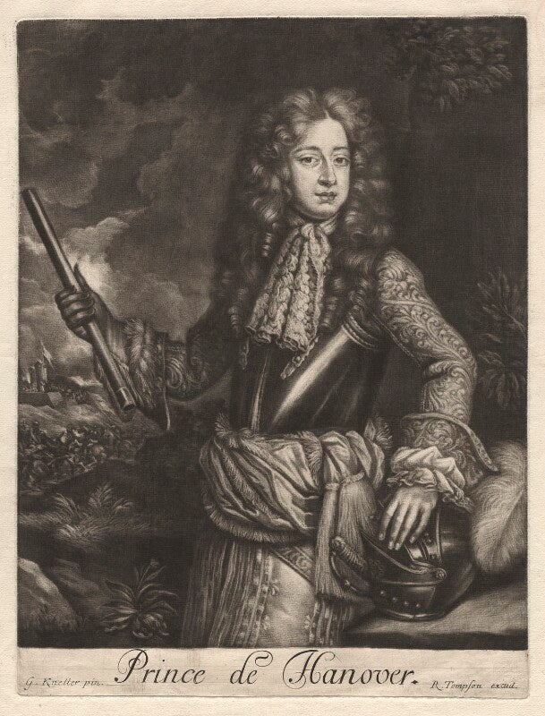 King george i when prince of hanover npg d13174