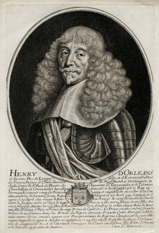 Henri ii d'orléans, duc de longueville npg d37676