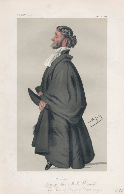 Francis edmund cecil byng, 5th earl of strafford ('men of the day. no. 207.') npg d43927