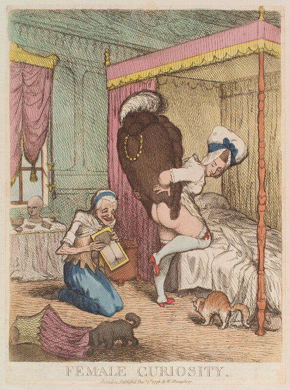 'female curiosity' npg d12976