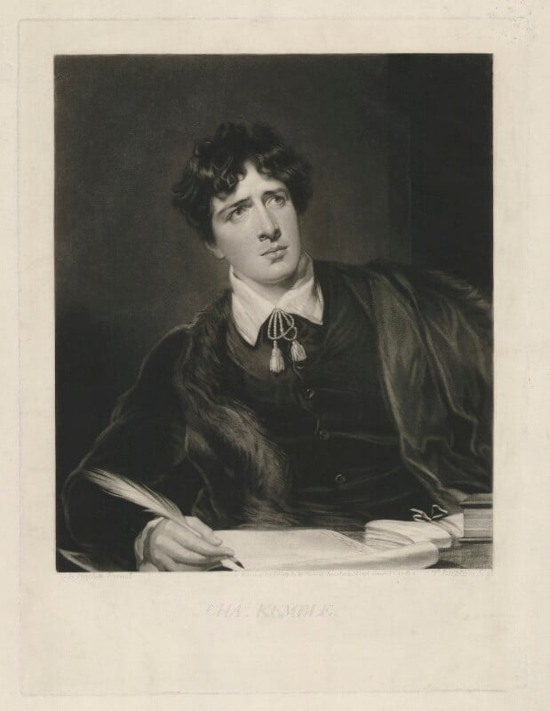 Charles kemble as cromwell in henry viii npg d36815