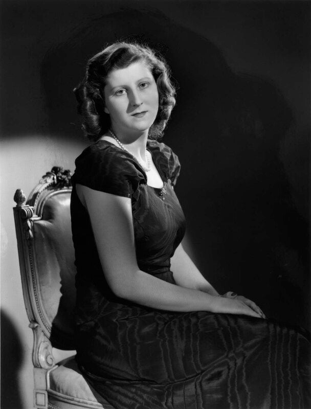 Isabel cynthia (née monckton), lady king of wartnaby npg x77215