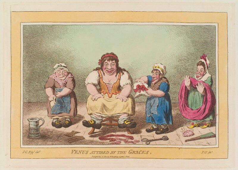 'venus attired by the graces' npg d12747