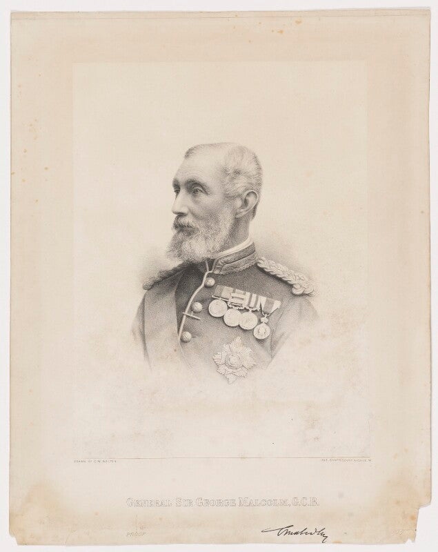 Sir george malcolm npg d38157