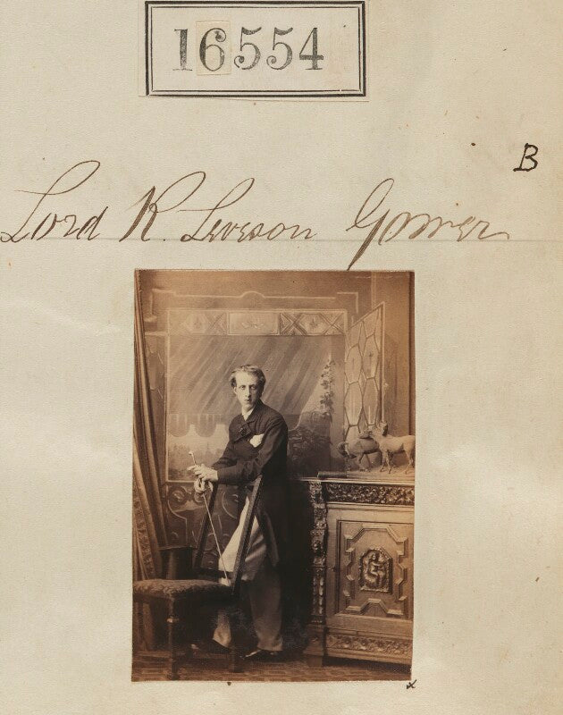 Lord ronald charles sutherland leveson gower npg ax64461