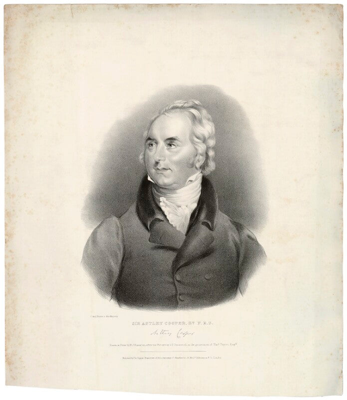 Sir astley paston cooper, 1st bt npg d34104