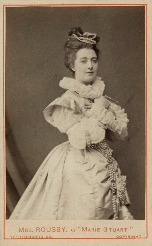 Clara marion jessie rousby (née dowse) as mary stuart in 'mary queen of scots' npg x45111