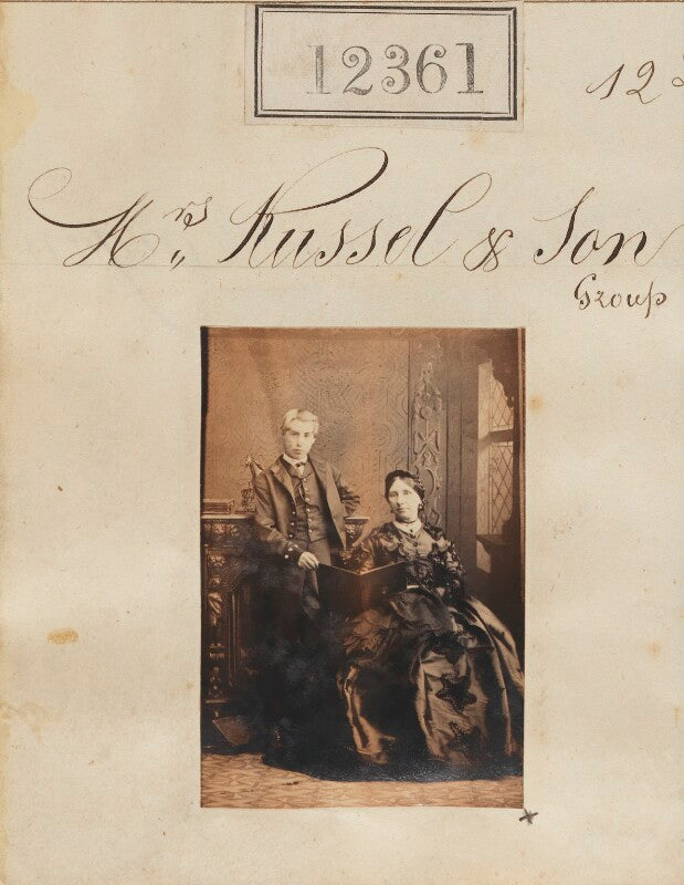 Master russel; mrs russel npg ax62016