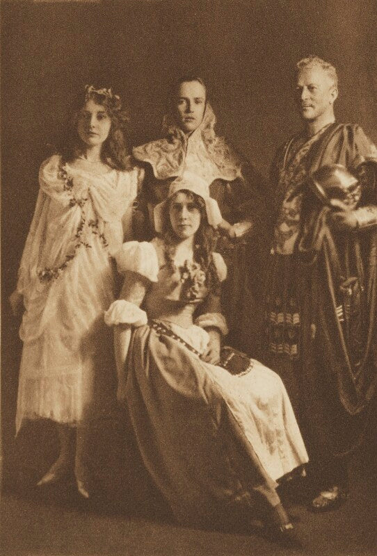 Sir abe bailey, 1st bt and family npg ax135785