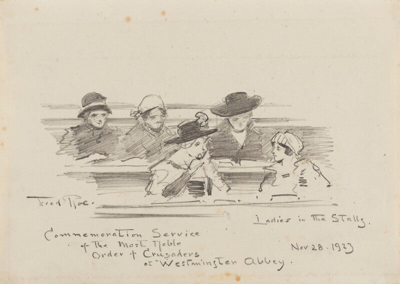 Five unknown women npg d43149