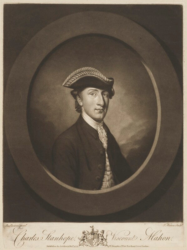 Charles stanhope, 3rd earl stanhope npg d32257