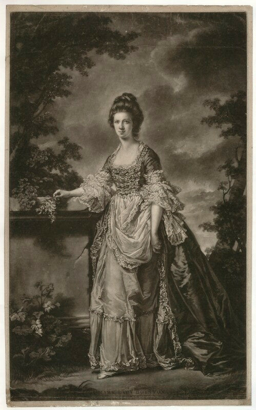 Mary (née heblethwayte), lady boynton npg d32371