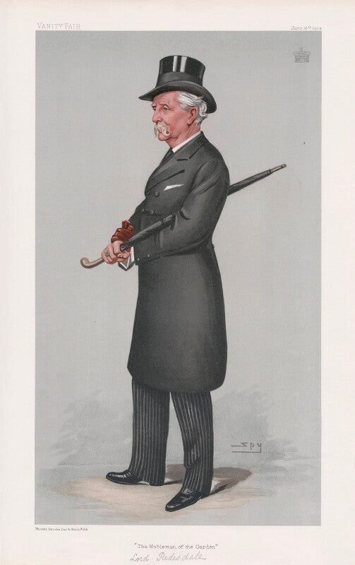 Algernon bertram freeman mitford, 1st baron redesdale ('men of the day. no. 920. "the nobleman of the garden"') npg d45227