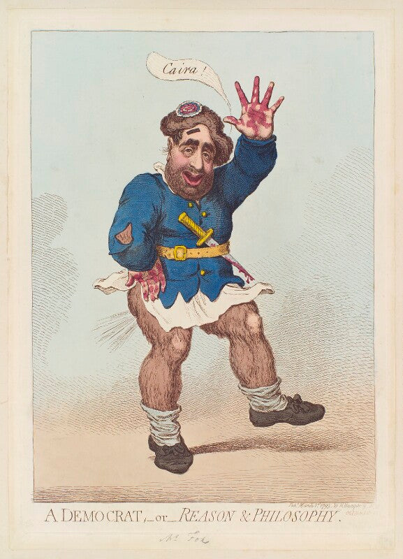 Charles james fox ('a democrat; or reason and philosophy') npg d12472