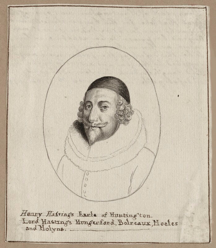 Henry hastings, 5th earl of huntingdon npg d28190
