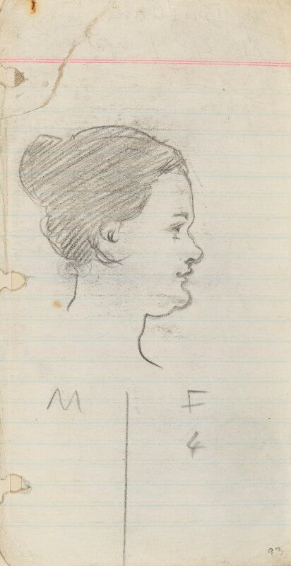 'the plump lady doctor' (unknown woman) npg d43150