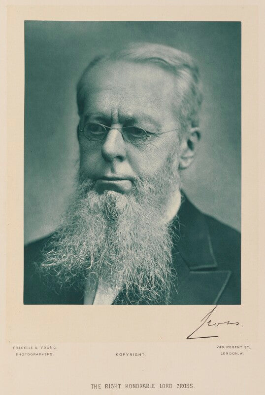 Richard assheton cross, 1st viscount cross npg ax15931