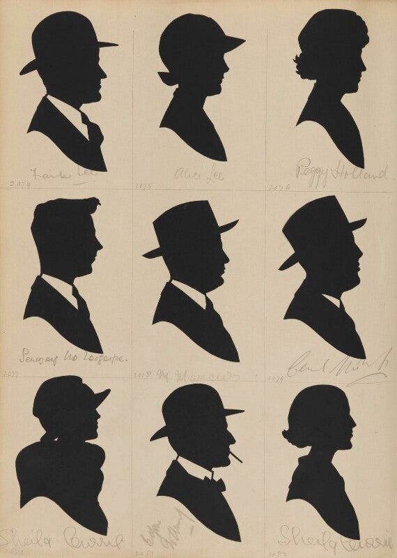 Tourists on the west pier, brighton (includes frank lee; alice lee; peggy holland; seargay? or seargent? w. laogsitie?) npg d46493