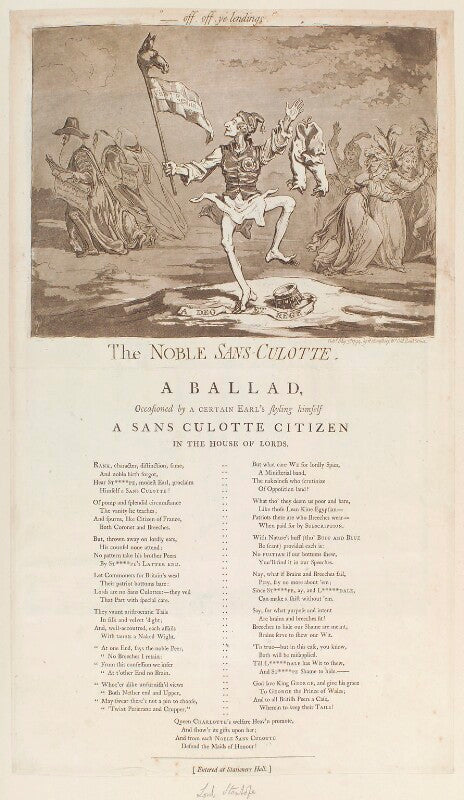 'the noble sans culotte' npg d12487