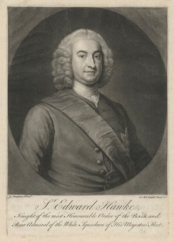 Edward hawke, 1st baron hawke npg d35608