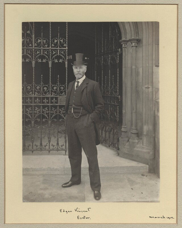 Edgar vincent, viscount d'abernon npg x9221