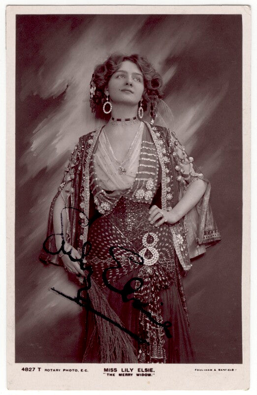 Lily elsie as sonia in 'the merry widow' npg x126285