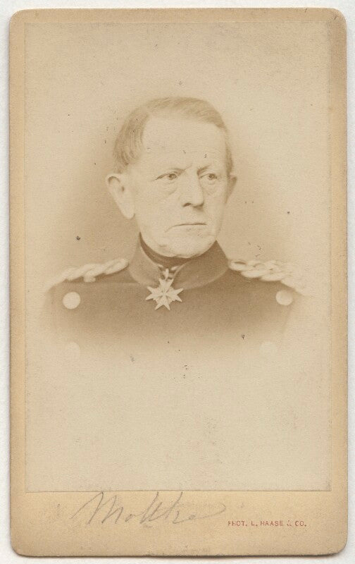 Helmuth karl bernhard von moltke, count von moltke npg x74311