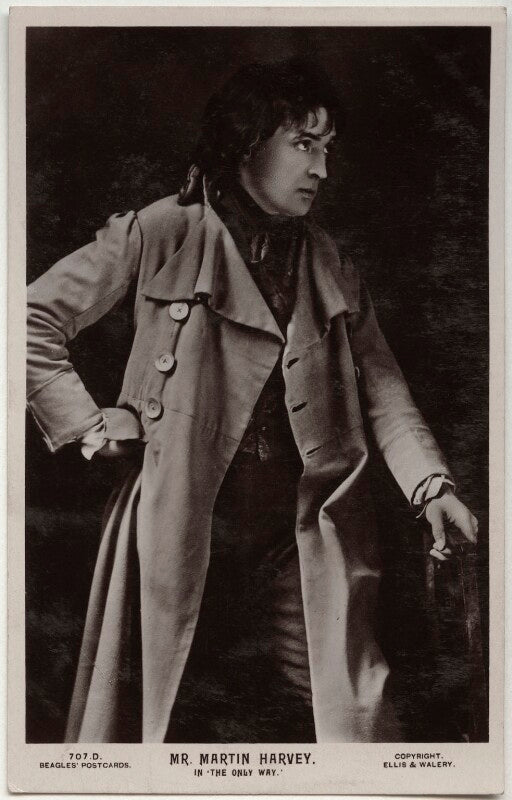 Sir john martin harvey as sydney carton in 'the only way' npg x160510