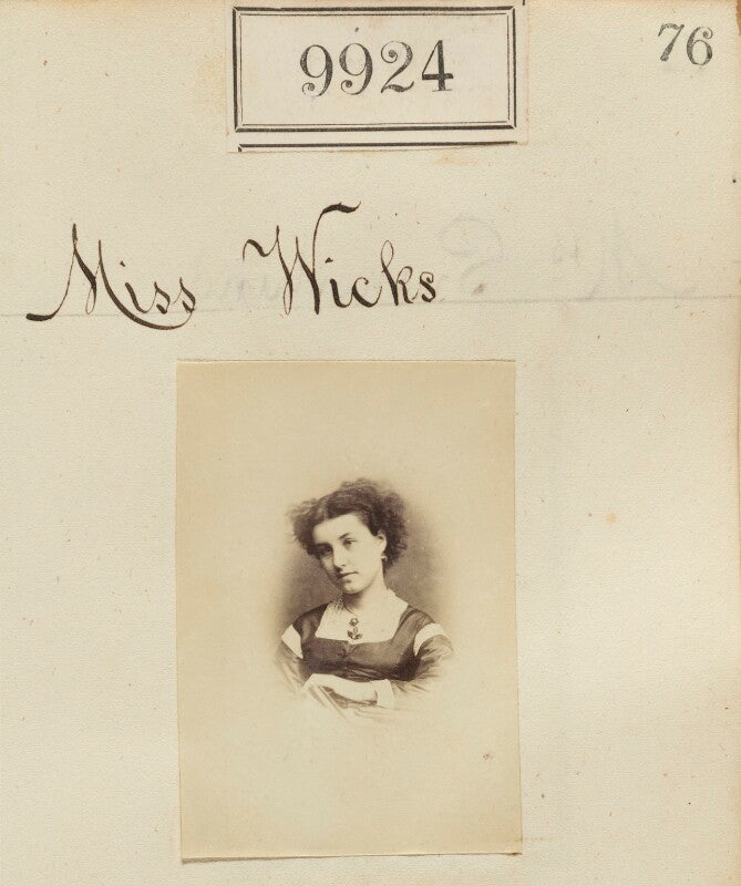 Miss wicks npg ax59642