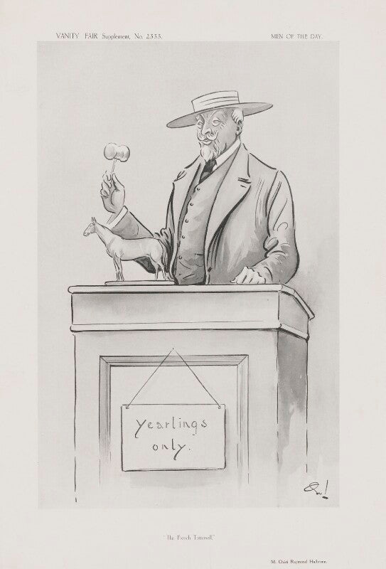 Chéri raymond halbronn ('men of the day. no. 2333. "the french tattersall."') npg d45723