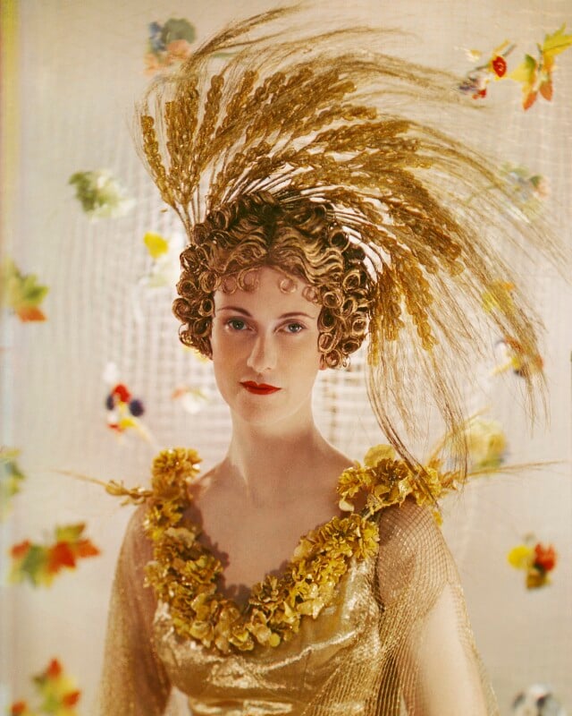 Dorothy etta warrender (née rawson), lady bruntisfield as ceres npg x220019