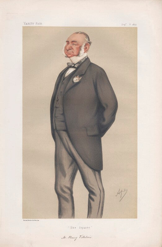 Henry villebois ('men of the day. no. 157.') npg d43813