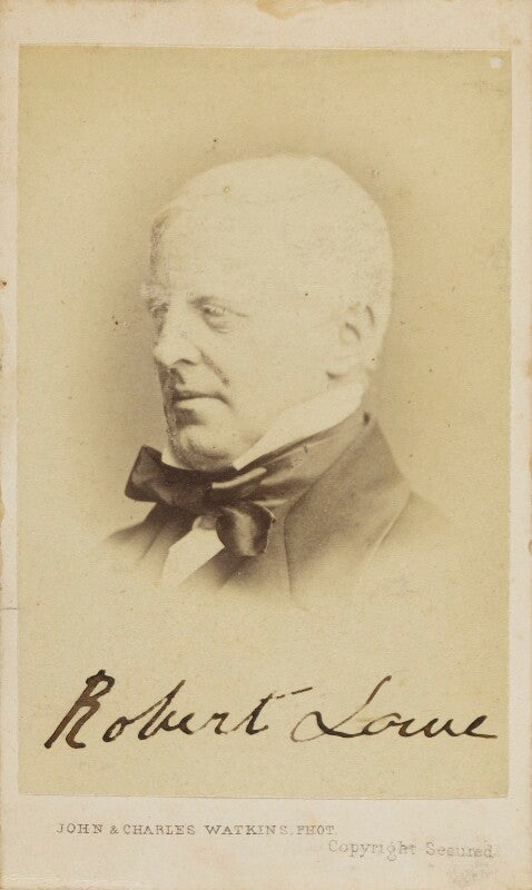 Robert lowe, 1st viscount sherbrooke npg ax9703