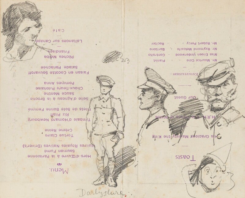 Five unknown sitters npg d43145