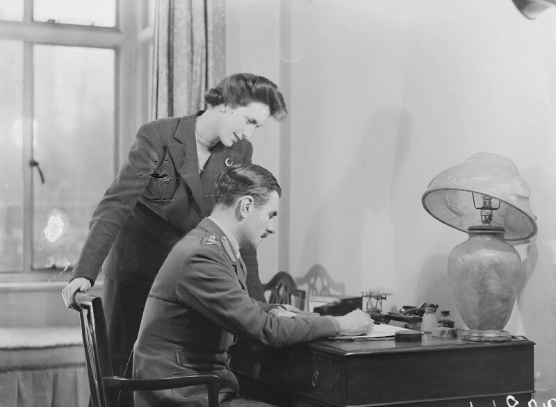 (una sheila) colleen nye (née knox); sir archibald edward nye npg x73189