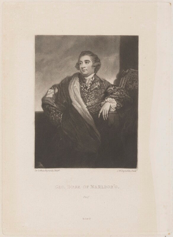 George spencer, 4th duke of marlborough npg d14845