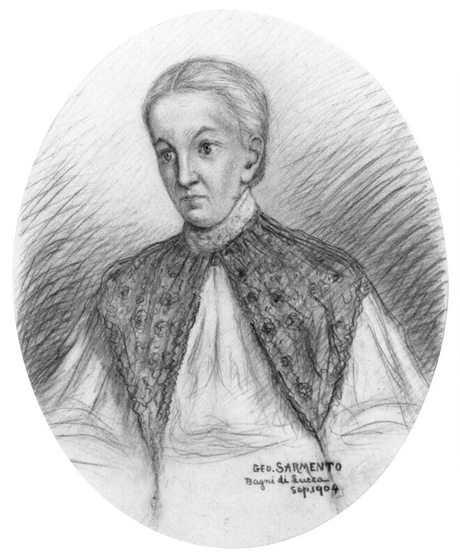 Ouida (marie louise de la ramée) npg 1508