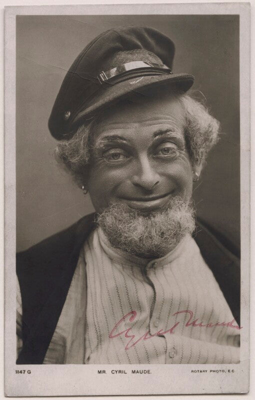 Cyril francis maude as captain james barley in 'beauty and the barge' npg x21257