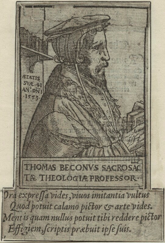Thomas becon npg d25236