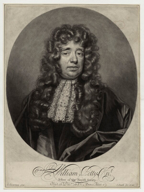 Sir william petty npg d30966
