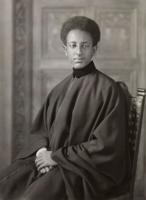Amha selassie i, emperor of ethiopia as crown prince asfaw wossen npg x133269