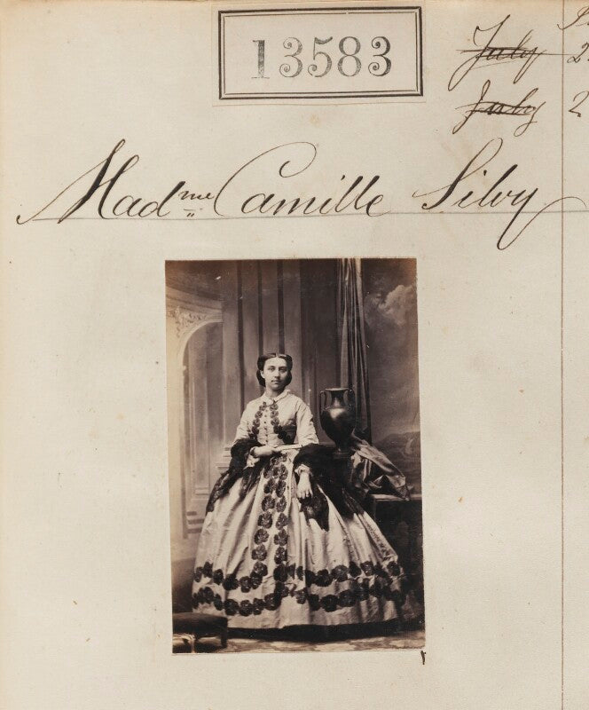 (louise marie elisabeth lucie) alice silvy (née monnier) npg ax63216