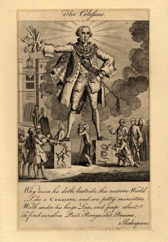 John stuart, 3rd earl of bute ('the colossus') npg d1152