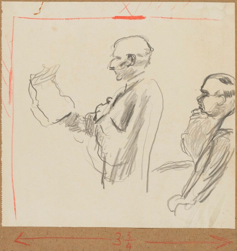 (william) malcolm hailey, 1st baron hailey; ivan mikhailovich maisky npg d13575